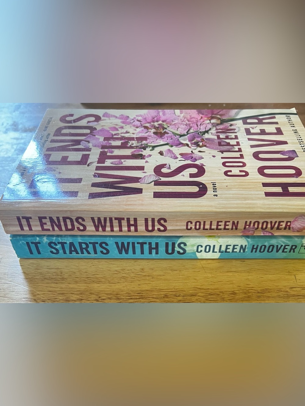 It Starts/Ends With Us set by Colleen Hoover